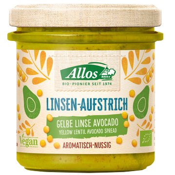 (VB) Linsenaufstrich gelbe Linse Avocado (140gr)